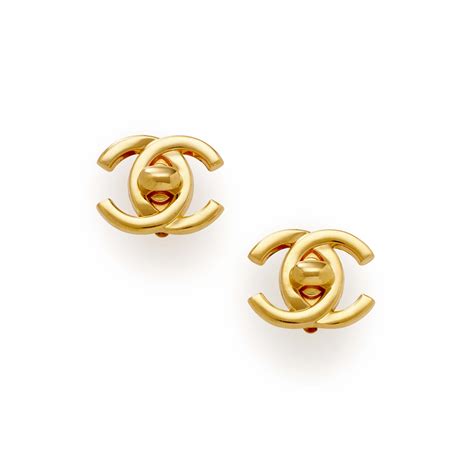 chanel cc turnlock earrings|chanel earrings uk.